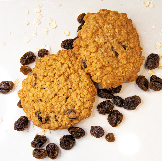 Vegan Oatmeal Raisin Cookie