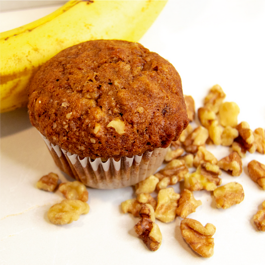Vegan Banana Nut Muffin