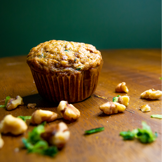Vegan Zucchini Nut Muffin