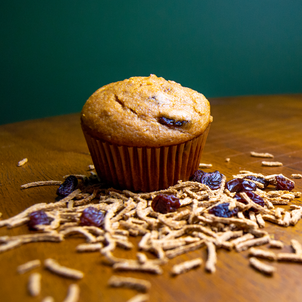 Vegan Raisin Bran Muffin