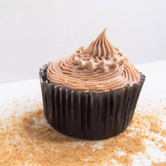 Vegan Double Chocolate Cupcake