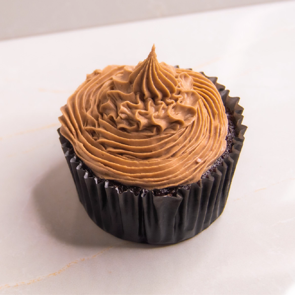 Vegan Double Chocolate Cupcake