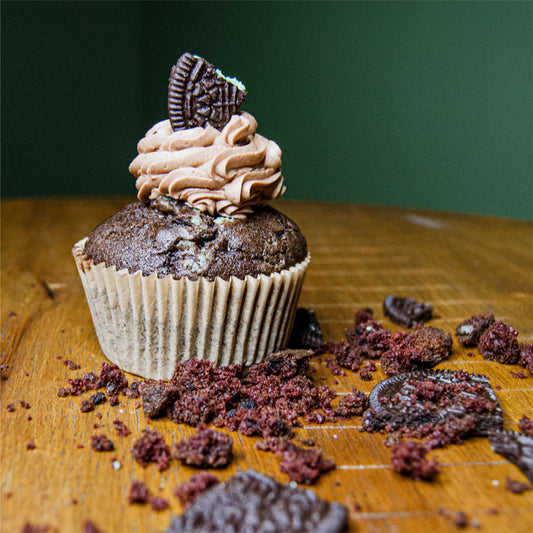 Vegan Mint Chocolate Cupcake