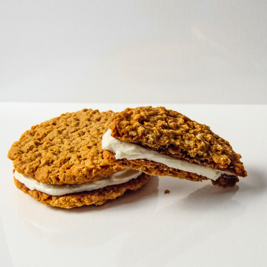 Vegan Oatmeal Cream Pie